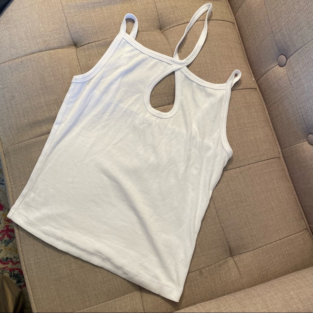 $68 LNA Ferry Tank in White Size XS Revolve - Ribbed Tank Top - Picture 7 of 8
